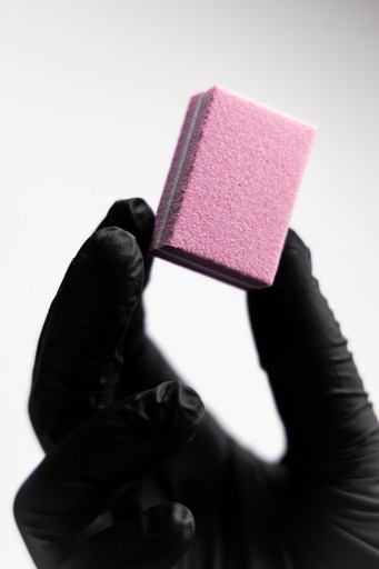 Мини-полировальный блок Pink Buffer 120/120 - 5 х 50 шт.