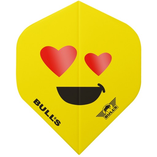 Перья для лиц смайлики с Dart Bulls