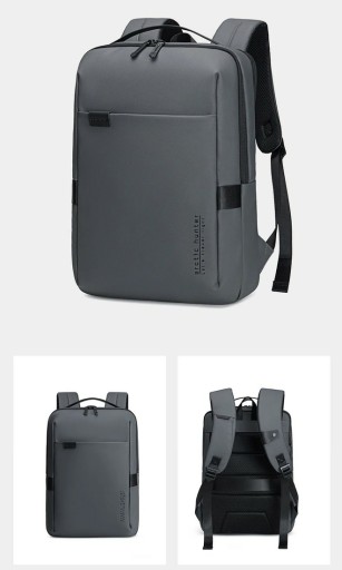 Рюкзак Arctic Hunter B00574 для ноутбука 15,6 см, два отделения, серый