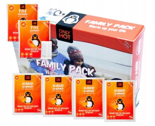 ONLY HOT FAMILY PACK ГРЕПЛЕНИЯ ДЛЯ НОГ 6 шт.