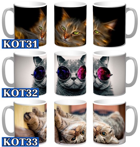 КРУЖКА С КОШКОЙ, ПОДАРОК ​​КОШКЕ, КОШКА, КОТЕНОК, ИМЯ, КАРТОН, 330МЛ