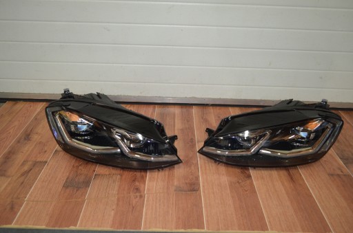 VW GOLF VII 7 Лифт переднего капота Светодиодные фонари бампера крылья LC5B C5B 12км