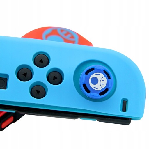 2x Etui silikonowe do Joy-Con Switch MARIO +Gumki