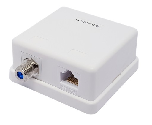 Розетка CAT.5E UTP RJ45 — АНТЕННА SAT F HQ