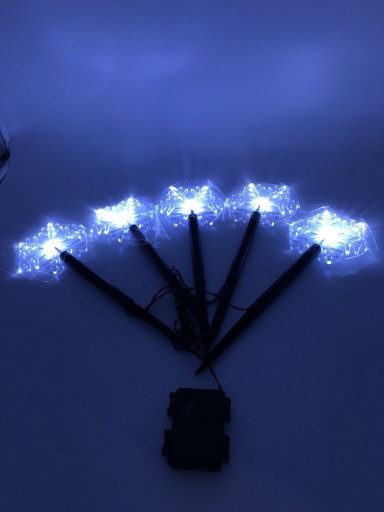 Lights4fun уличное освещение снежинки