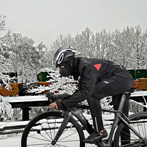 Spodnie rowerowe ciepłe do -10°C ROCKBROS YPK009 M