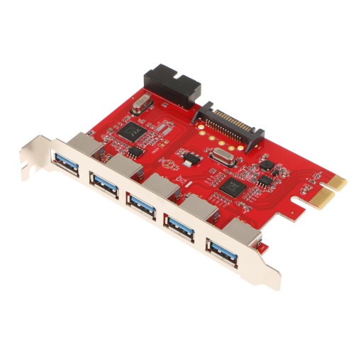5 портов USB 3.0 PCI-E, 20 контактов