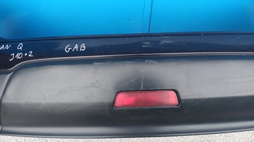 NISSAN QASHQAI J10 +2 ЗАДНИЙ БАМПЕР