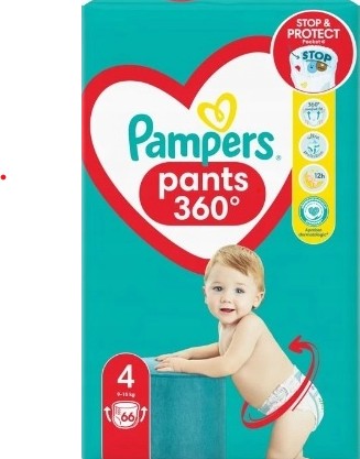 Pampers брюки Maxi 4/66 ПК
