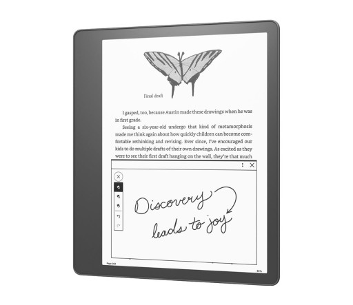 Электронная книга Kindle Scribe, 10,2 дюйма, 32 ГБ, Wi-Fi, стилус премиум-класса, серый
