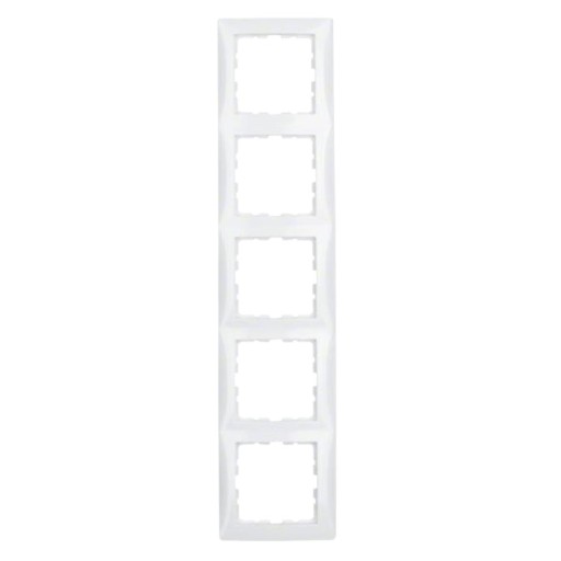 BERKER SQUARE FIVE FRAME one.платформа БЕЛЫЙ