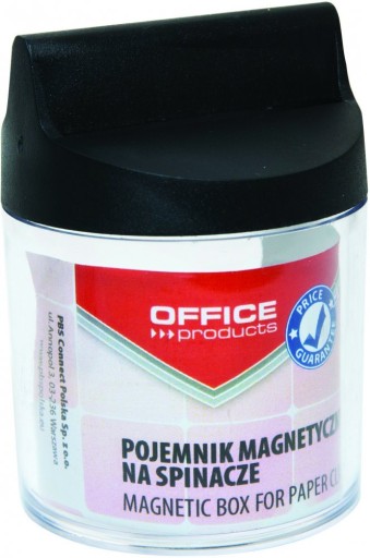 POJEMNIK MAGNETYCZNY NA SPINACZE OKRĄGŁY x 6