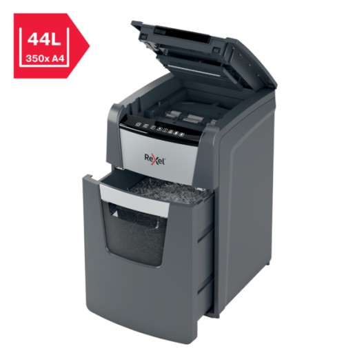 Niszczarka Rexel Optimum AutoFeed+ 150X, ścinki 4x