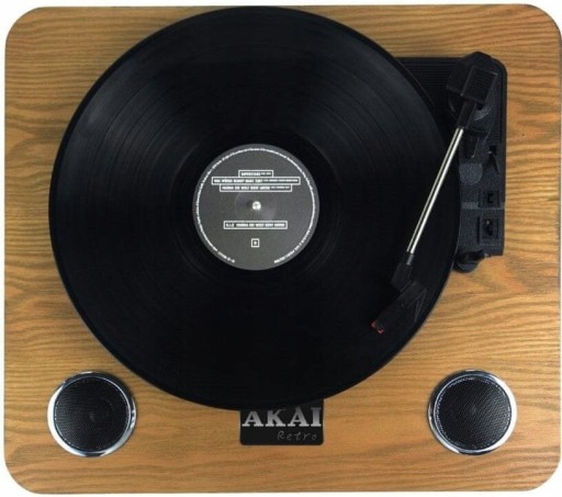 Проигрыватель проигрывателя AKAI ATT-09 Коричневый