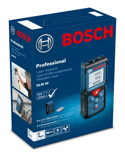 DALMIERZ LASER BOSCH GLM 40 IP54 OBUDOWA IP54
