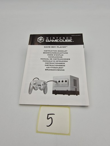 GAMEBOY PLAYER NINTENDO GAMECUBE PAL DOL-017 PAL КАРТОННАЯ КОРОБКА ОРИГИНАЛ