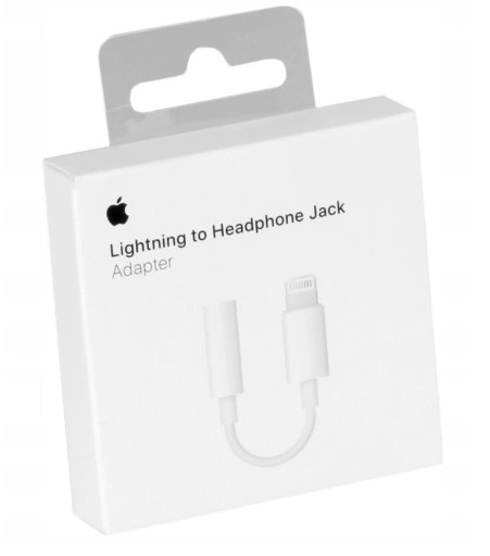Адаптер мини-джек Apple Lightning 3,5 мм