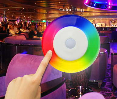 PILOT 4-Strefowy MILIGHT LED RGB RGBW FUT096 BLACK