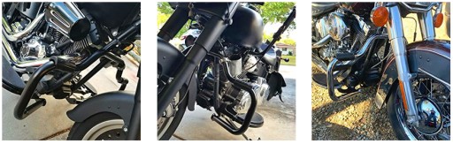 ПЕРЕДНИЕ ЗАЩИТЫ Harley Fat Boy Slim Heritage 00-17