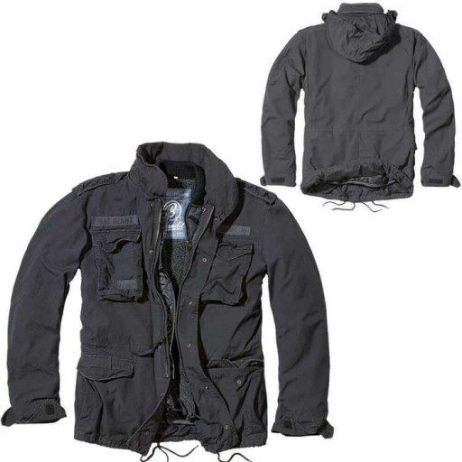 КУРТКА МУЖСКАЯ M65 GIANT BRANDIT ЧЕРНАЯ XXL