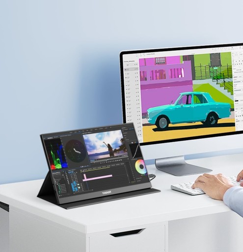 Yodoit portable monitor для компьютерного ноутбука 17.3 '' FHD IPS Новый экран