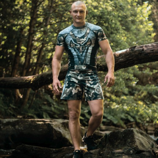 Spodenki Męskie do MMA BJJ athletic MILITARY 2XL EXTREME HOBBY