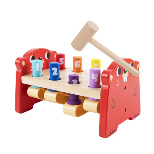 TooKY TOY Деревянный дырокол, разноцветный