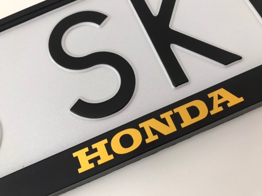 Ramka Tablicy Rejestracyjnej HONDA