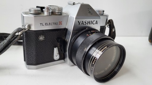 APARAT FOTOGRAFICZNY YASHICA TL ELECTRO X ETUI STAN DOBRY GWARANCJA KONIN