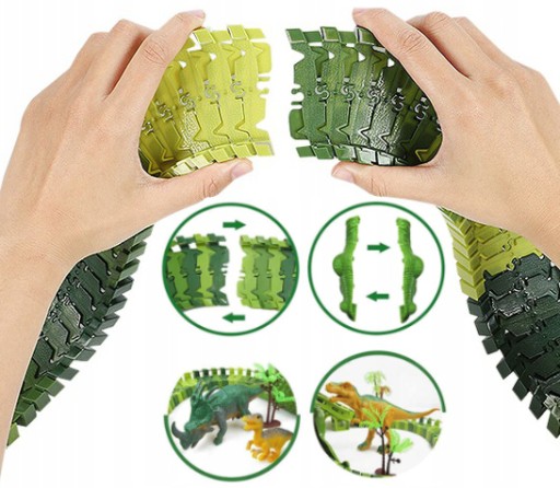 БОЛЬШОЙ автомобильный трек Парк динозавров Dinosaurs XXL