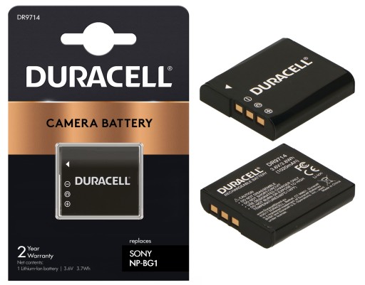 BATERIA DURACELL NP-BG1 DO SONY T20 T25 T100 H3 H7 H9 H10 H20 H50 H55 H70