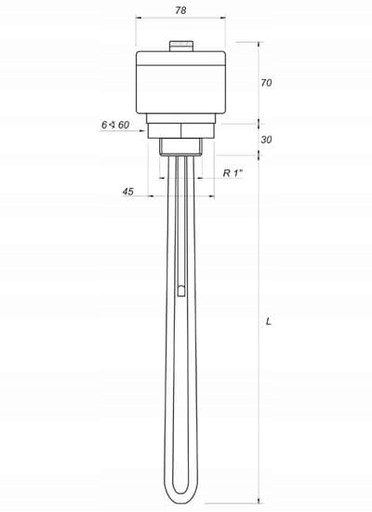 Grzałka do bojlera VOLUX Galmet Biawar Elektromet 6/4