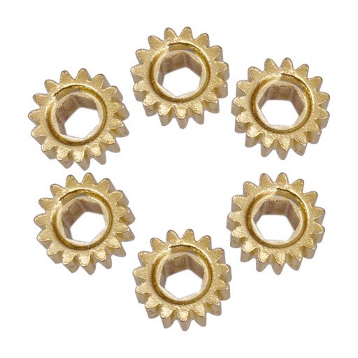 Комплект/6шт. Колок для настройки 1/15 Gears для гитары в масштабе 1:15