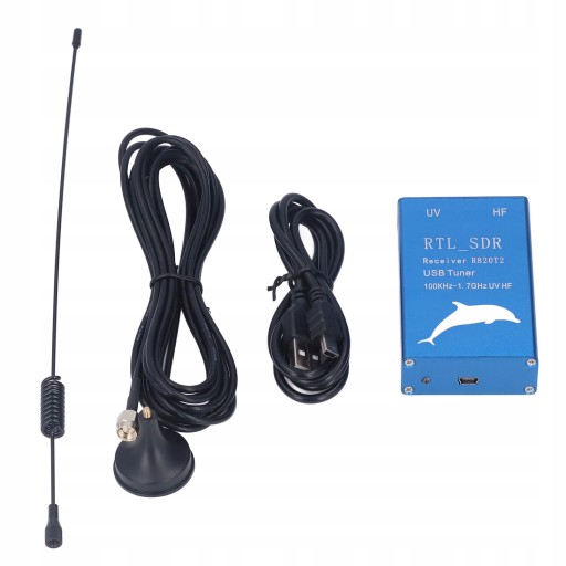 Приемник RTL SDR HF UHF VHF 100 кГц-1,7 ГГц R820T2