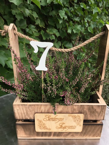 TOPPER cyfra 7 PIKA prezent tort 6 SZT urodziny