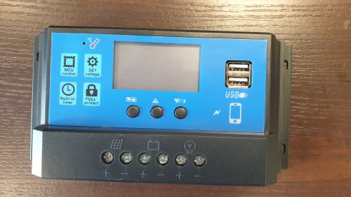 REGULATOR ŁADOWANIA SOLARNY KONTROLER 12V 24V 50A