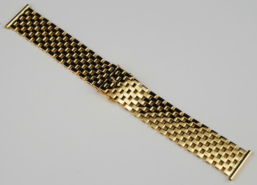 БРАСЛЕТ для часов SOLID GOLD 18K/750 винтаж 1979 г. 20 - 18мм