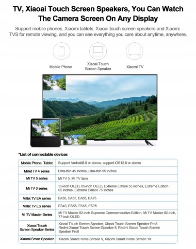 IP-камера Xiaomi CW400 для помещения и улицы
