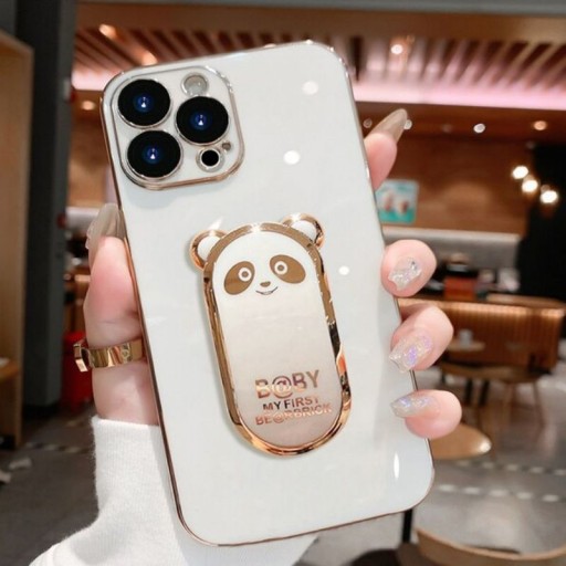 Чехол для телефона Cute Panda, держатель для телефона для IPhone 12Pro
