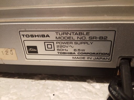 TOSHIBA SR-B2 (Без ремня!!)