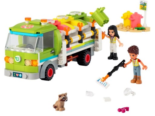 Грузовик для переработки автомобилей Lego Friends Frends