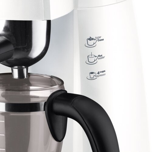 Amica Espris CD 1011 800 Вт белая кофемашина высокого давления