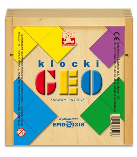 KLOCKI GEO UKŁADANKA LOGICZNA