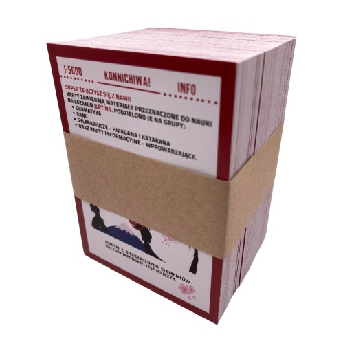 Японские карточки JLPT N5 — карточная книга для изучения японского языка с нуля.