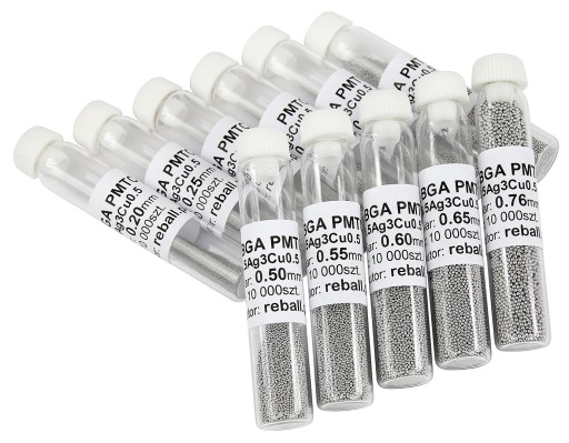 БЕССВИНЦОВЫЕ ШАРИКИ BGA PMTC 10k 0,20 мм SAC305