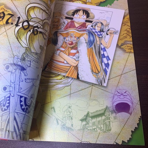 Аниме Ода Эйитиро One Piece Color Walk 1 Артбук