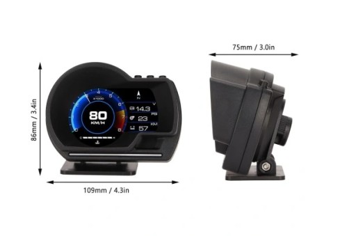 OBD2 GPS АВТОМОБИЛЬНЫЙ ДИСПЛЕЙ
