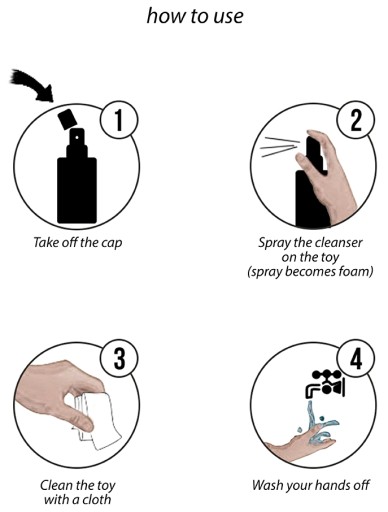 SHOTS LIQUIDS – СРЕДСТВО ДЛЯ ЧИСТЕНИЯ ИГРУШЕК SPRAY SHOTS