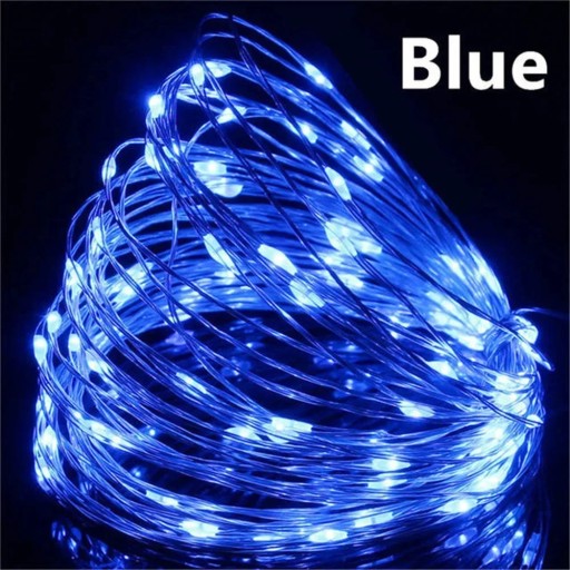Светодиодные гирлянды USB 1/2/3/5/10M, медный провод