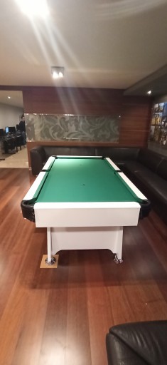 7FT Stół Bilardowy Radley Vintage Pool Biały